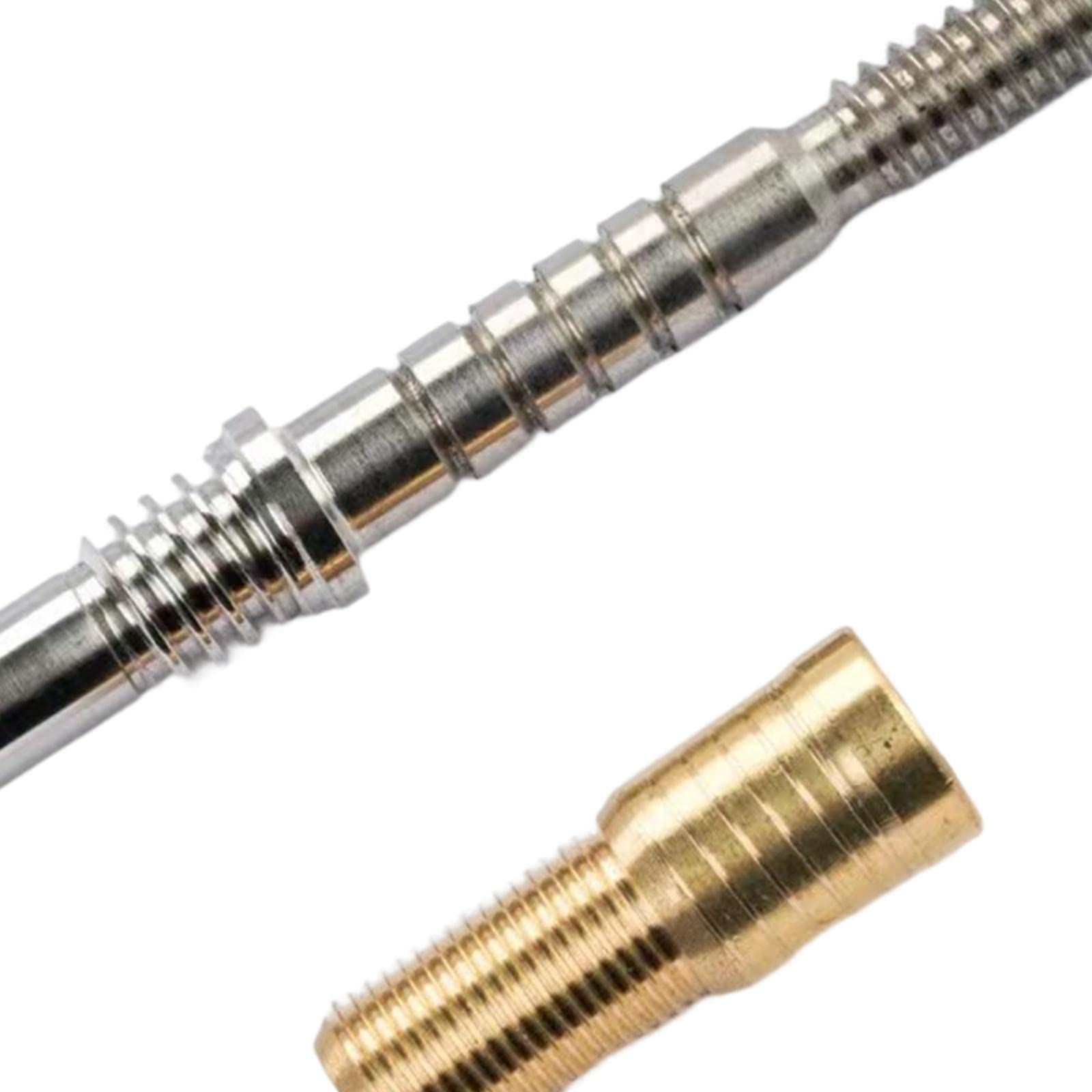 rockible Biliardo Pool Cue Joint Pin Accessori per Biliardo Facile Installazione Accessorio Resistente in Metallo Viti per Stecche da Biliardo Leggere Accessor