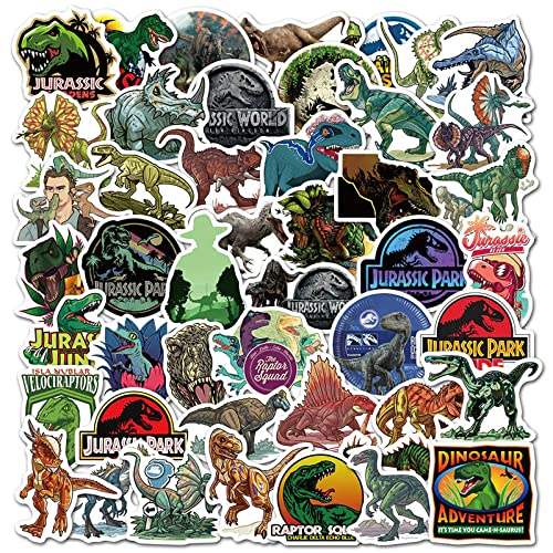 iDream Self-Adhesive Jurassic Park Dinosaur Theme Stickers (Set of 50) - Fun, Colorful Dinosaur Decals for Kids Room, Wall, Laptop, and More (B09L78CRMJ) Amazon Price History, Amazon Price Tracker