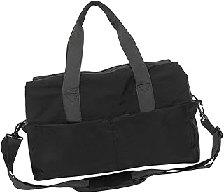 [なぶる] 2025 軽量トラベルハンドバッグ広々としたオックスフォードキャリーオールショルダーバッグ複数のコンパートメントハンドル付き大型ジムバッグ軽量トラベルバッグ