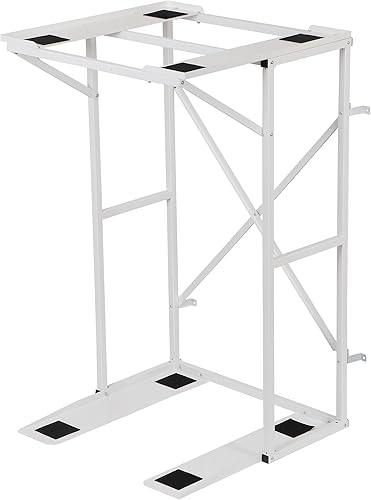 Universal Soporte de apilamiento para lavadora y secadora, soporte resistente de acero al carbono, soporte premium para lavadora y secadora