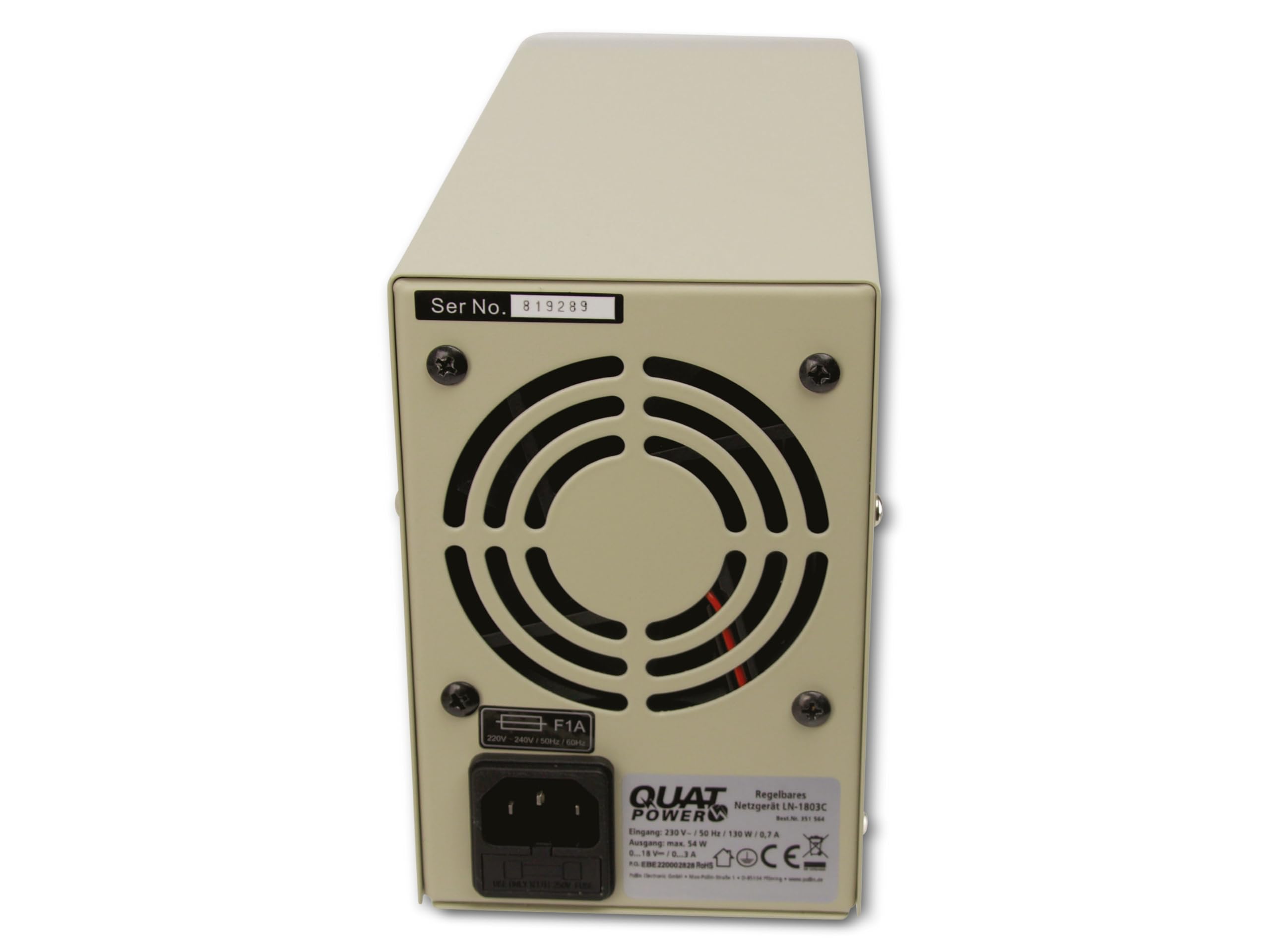 Bloc d'alimentation de quat Power LN 1803 C Alimentation quat Power LN-, 0. 3 A 1803 C 0. 18 V, LCD