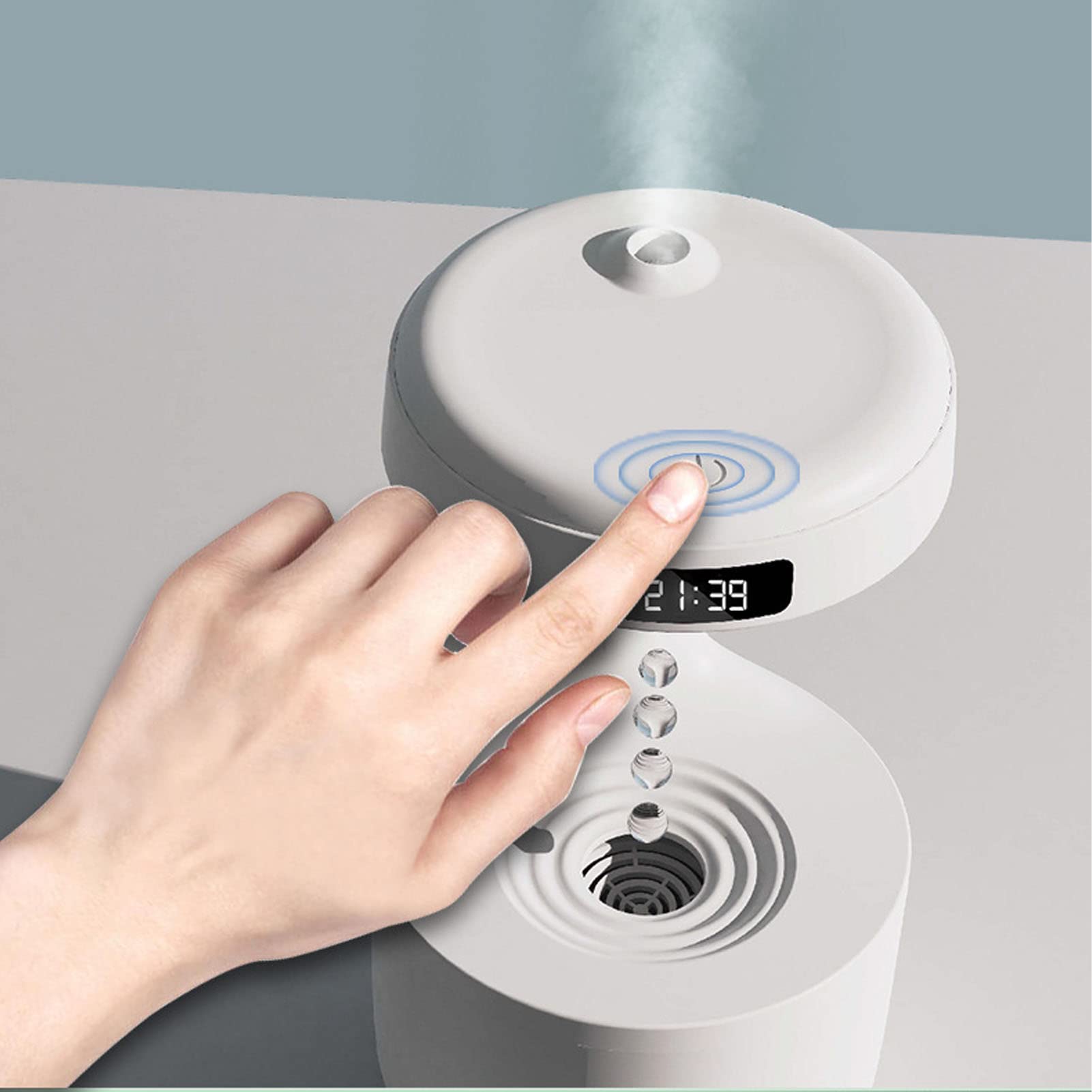 Umidificatore a Goccia per Casa e Ufficio (WHITE)