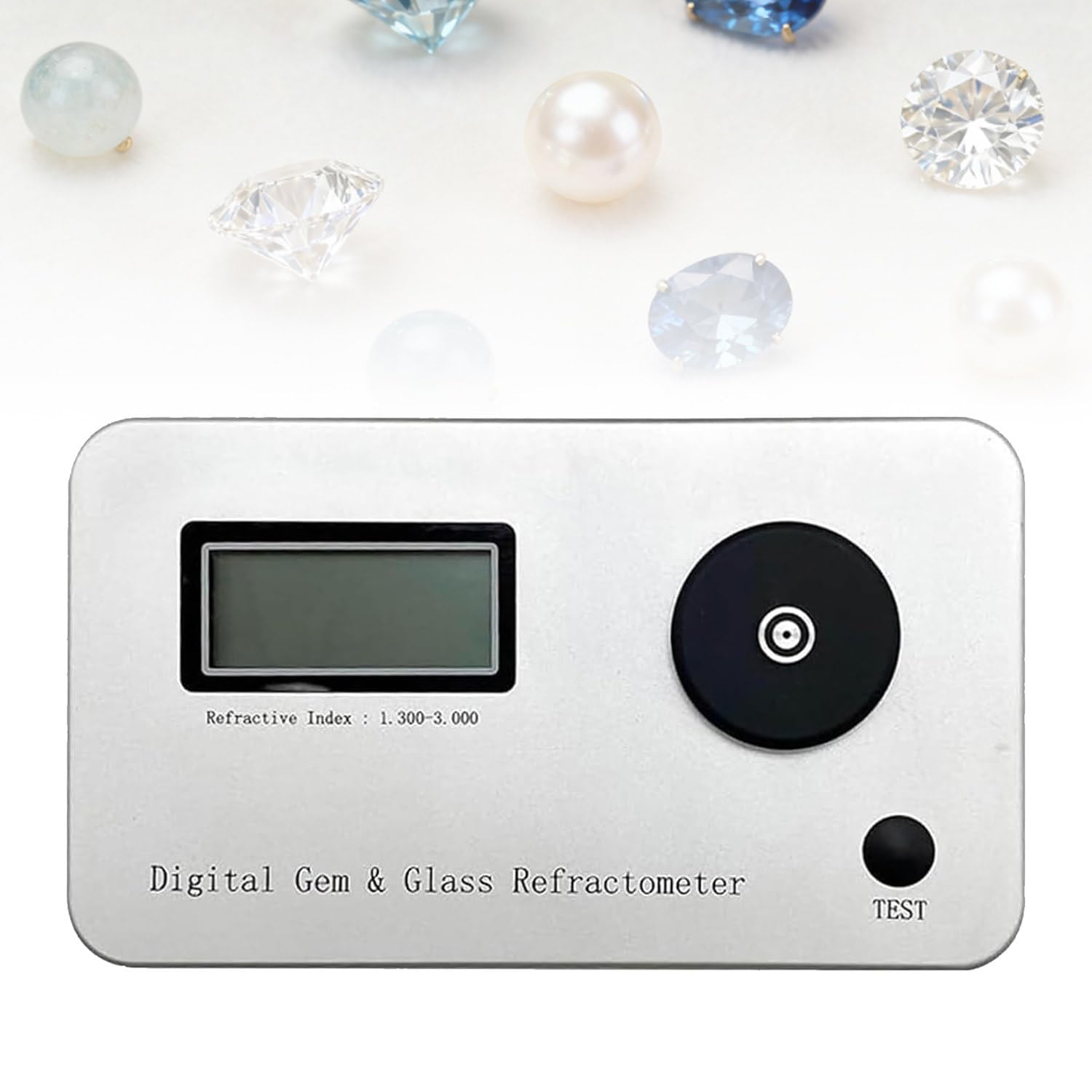 Refractómetro Digital Profesional para Gemas, probador de joyería de Alta precisión, Detector de índice de refracción para Diamantes, para identificar Joyas, Jade y Cristal