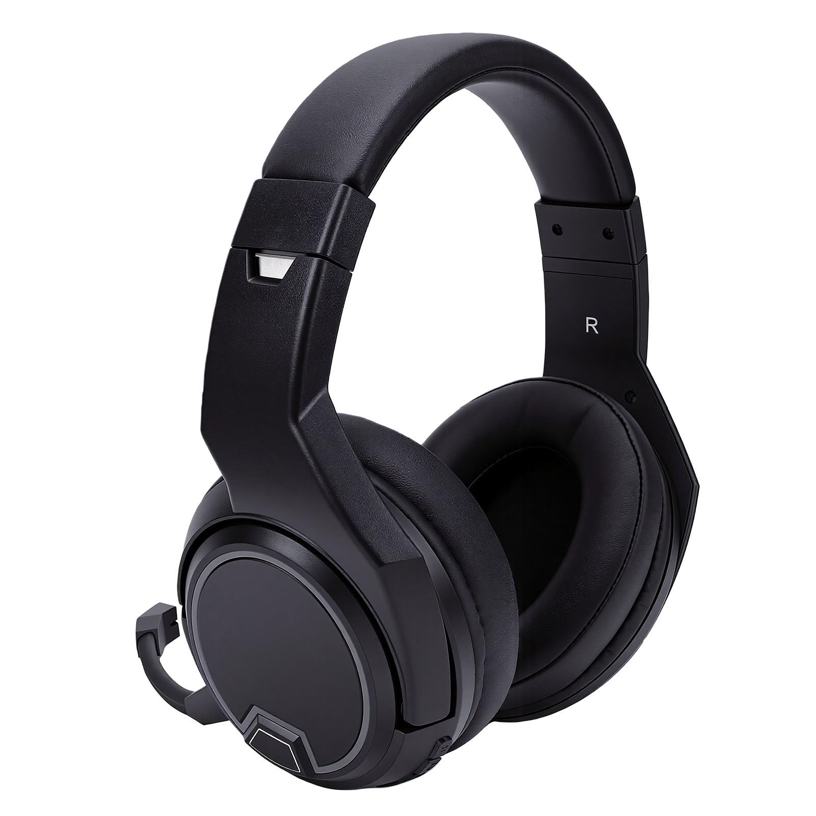 Bewinner Kabelloses Gaming-Headset, 2,4 G Bluetooth, 20 Ms, 50 Mm, RGB,