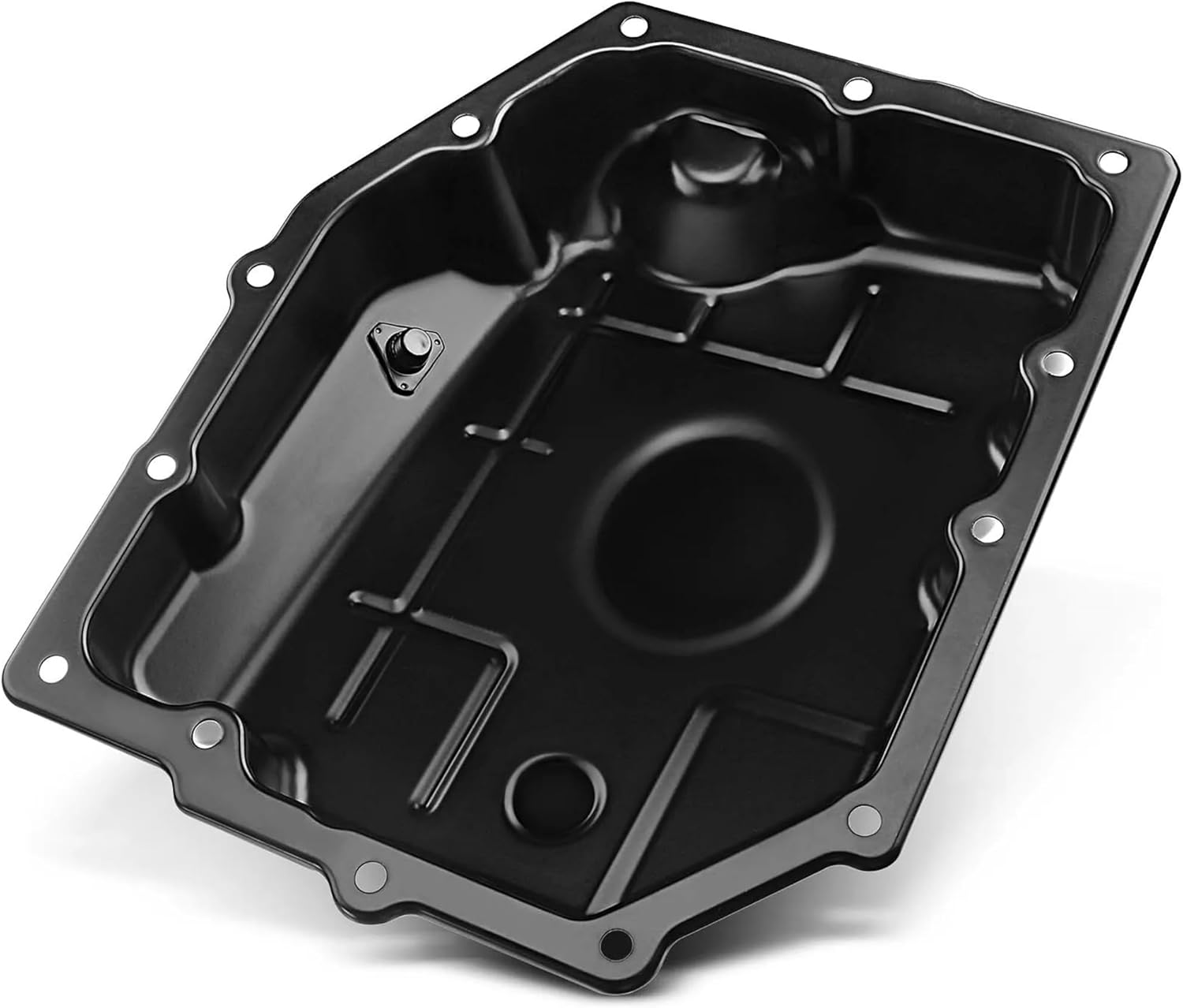 PartsFlow Transmission Oil Pan Compatible with Chrysler 300, Dodge Challenger, Charger, Dakota, Durango, Magnum, Nitro, Ram 1500, Jeep Grand Cherokee, Liberty, Wrangler, Mitsubishi Raider