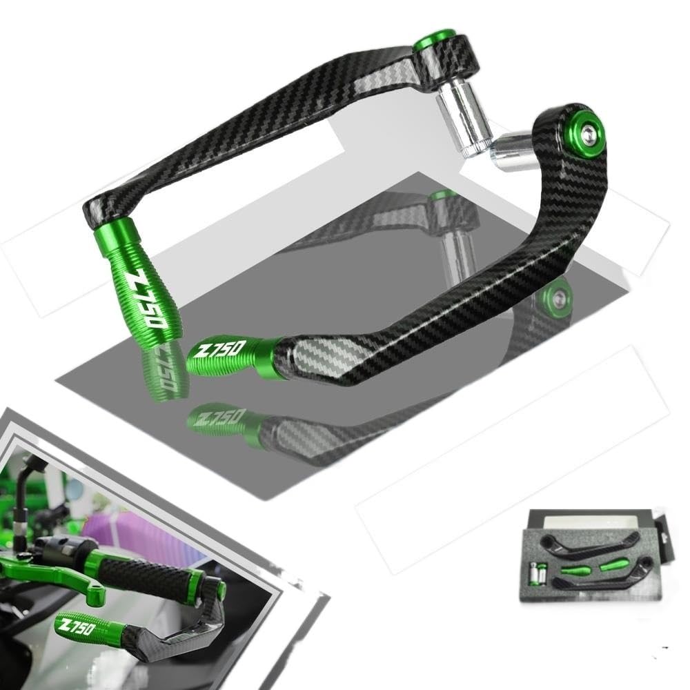 Paraleve Moto 78 ''22 MILLIMETRI Leva Guard Fit Uso for KAWASAKI Z750 Z750R Z750S 1976-2012 2011 2010 Manopole Del Manubrio Del Motociclo Freno Frizione Leve Protector Leva Protezione Della Frizione M
