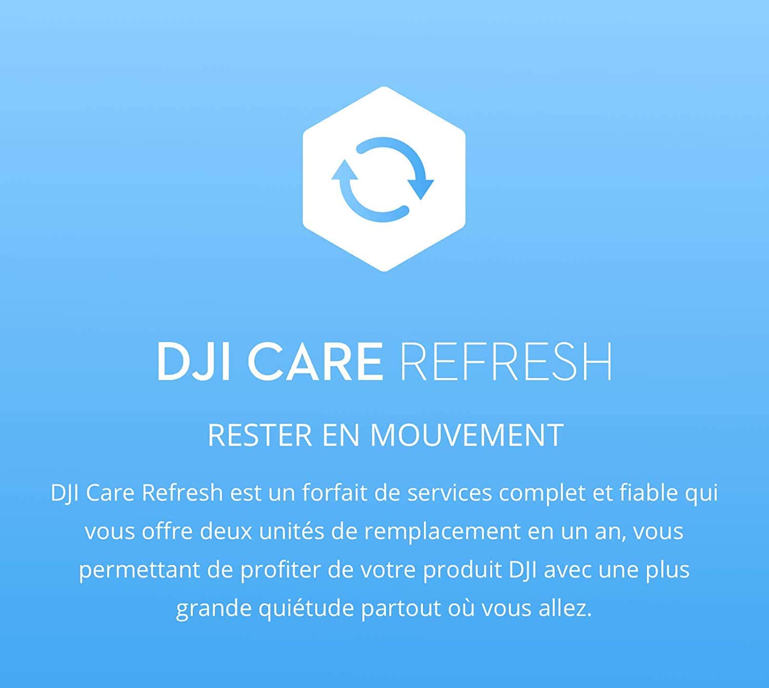 DJI Care Refresh Pour Ronin SC - Plan De Service VIP - 2 Remplacements En 12 Mois - Couvre Accidents Et Dégâts Des Eaux - À Activer Sous 30 Jours