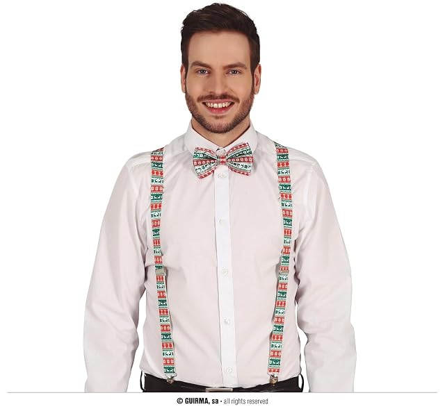 Tirantes con diseños Navideños - adulto