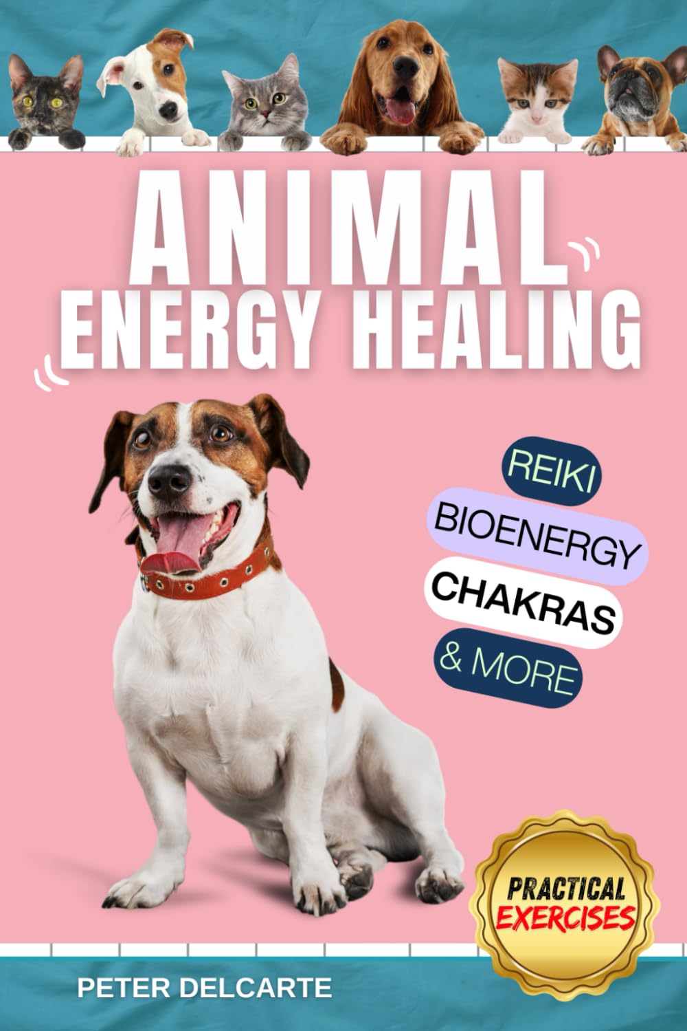 Animal Energy Healing: A Step-by-Step Guide to Reiki, Bioenergy, and Chakra Balancing for Dogs, Cats, and All Pets: Promote Natural Healing, Reduce Stress, and Enhance Vitality