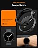 Funda Spigen Rugged Armor para Samsung Galaxy Watch 9/8 40mm (2026/2025) | Cubierta de TPU duradera, protectora, flexible, resistente a arañazos y golpes - Negro mate 5