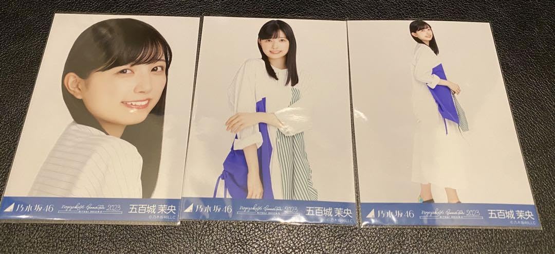Amazon.co.jp: 乃木坂46 真夏の全国ツアー2023 仙台 生写真 青×白 五百 