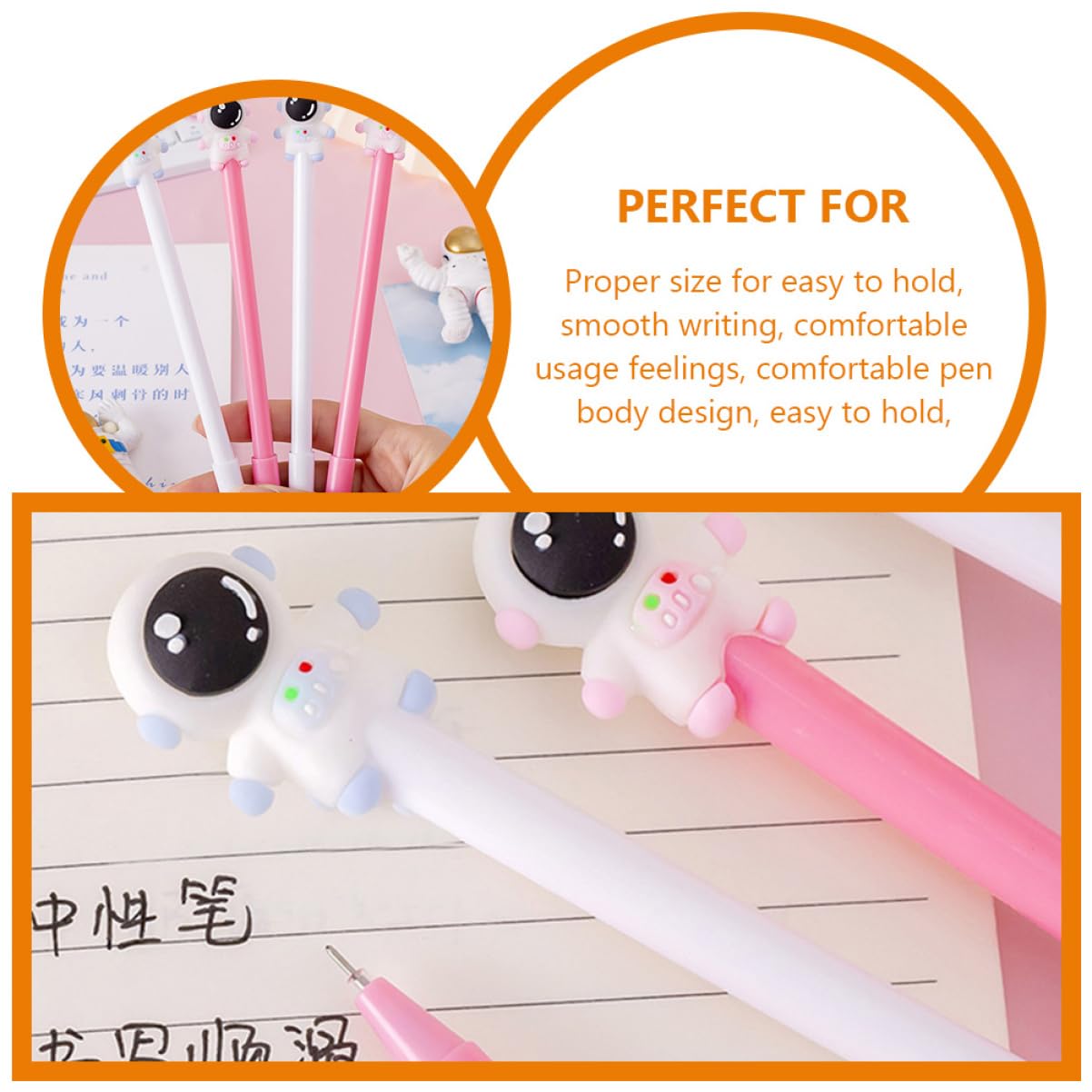 NUOBESTY 5 Sätze Gel Stift Gel Schreibstifte Schreibkladde Witzige Kugelschreiber Süßer Stift Lustige Stifte Unterschriftenstifte Für Das Büro Schülerbriefpapier Nachfüllung 12 Stück * 5