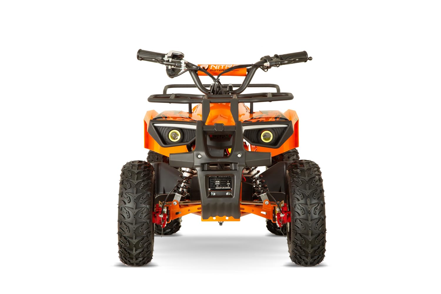 1200W Eco mini Kinder Quad Dusty BTF Profile XL, Farbe:Orange
