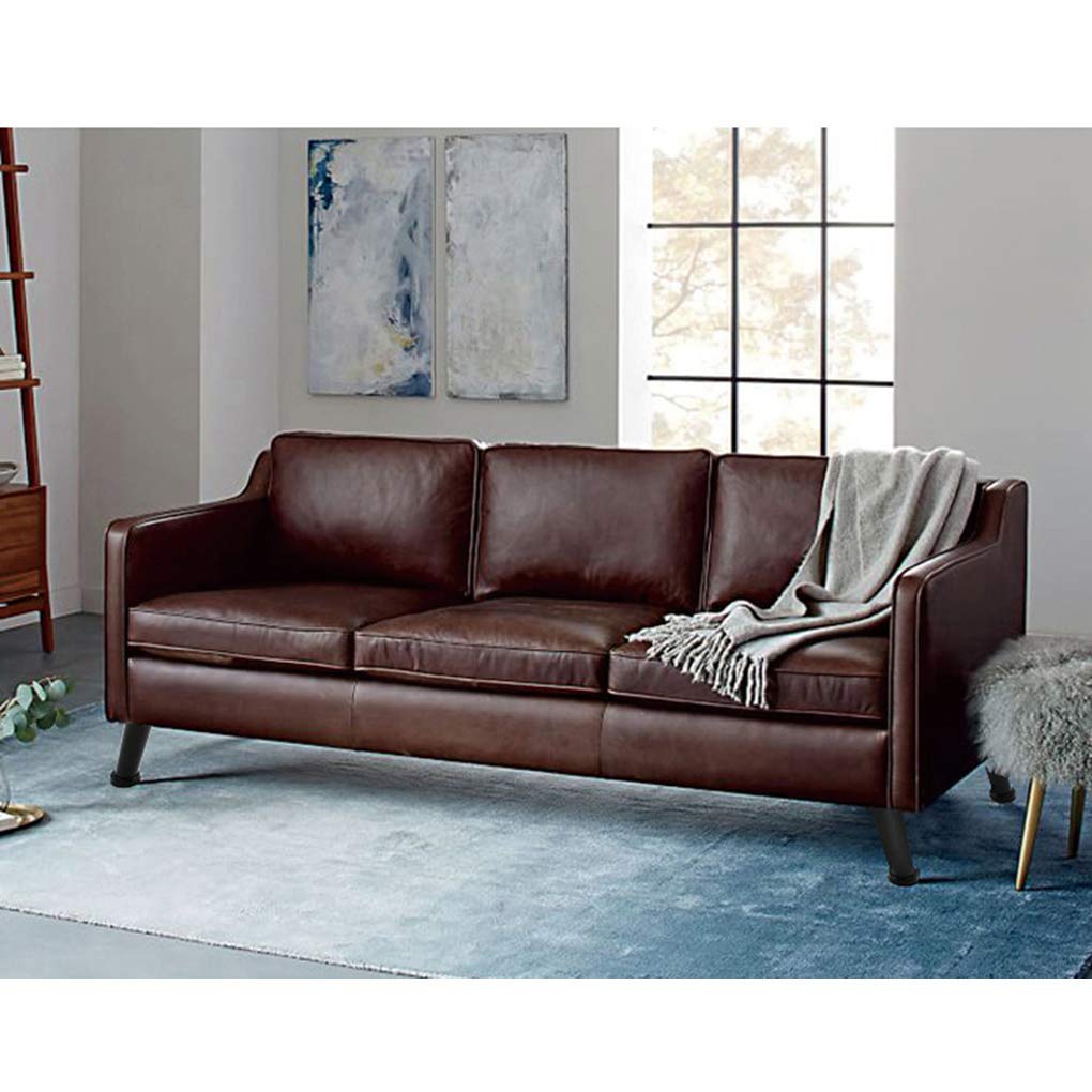 4 pies para Muebles, Mesa de Hierro, Patas de Metal, Negro, elevadores para Muebles, Patas de Muebles, Tubo cónico con Almohadilla para pies de Fieltro, Accesorios para Patas de es