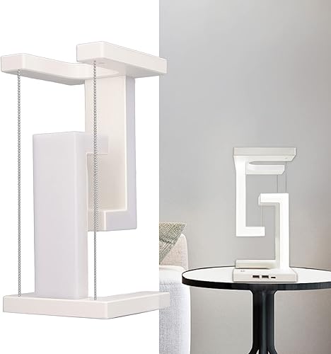 Miniatura 8 de Hilitand Luz LED flotante de levitación magnética, control táctil de 3 niveles con cable menos cargador para habitación, oficina, decoración,