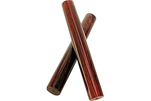 Latin Percussion LP261 Grenadilla Wood Clave, Natural