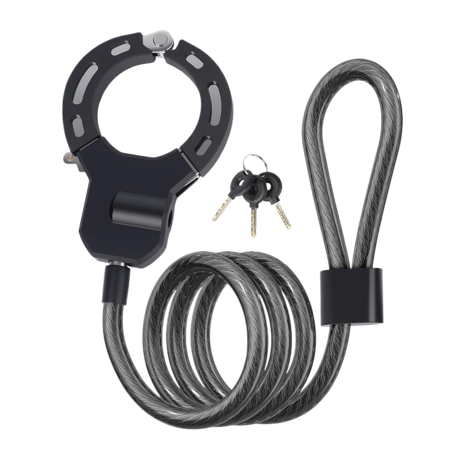 1 cerradura de seguridad antirrobo.