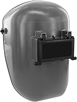 Honeywell Fibre-Metal Tigerhood Classic Welding Helmet - Heat-Resistant Noryl Shell, Shade 10 Lens, Gray 906GY