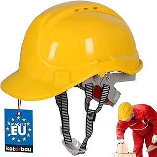 KOTARBAU® Protective Helmet Construction Helmet Adjustable Yellow