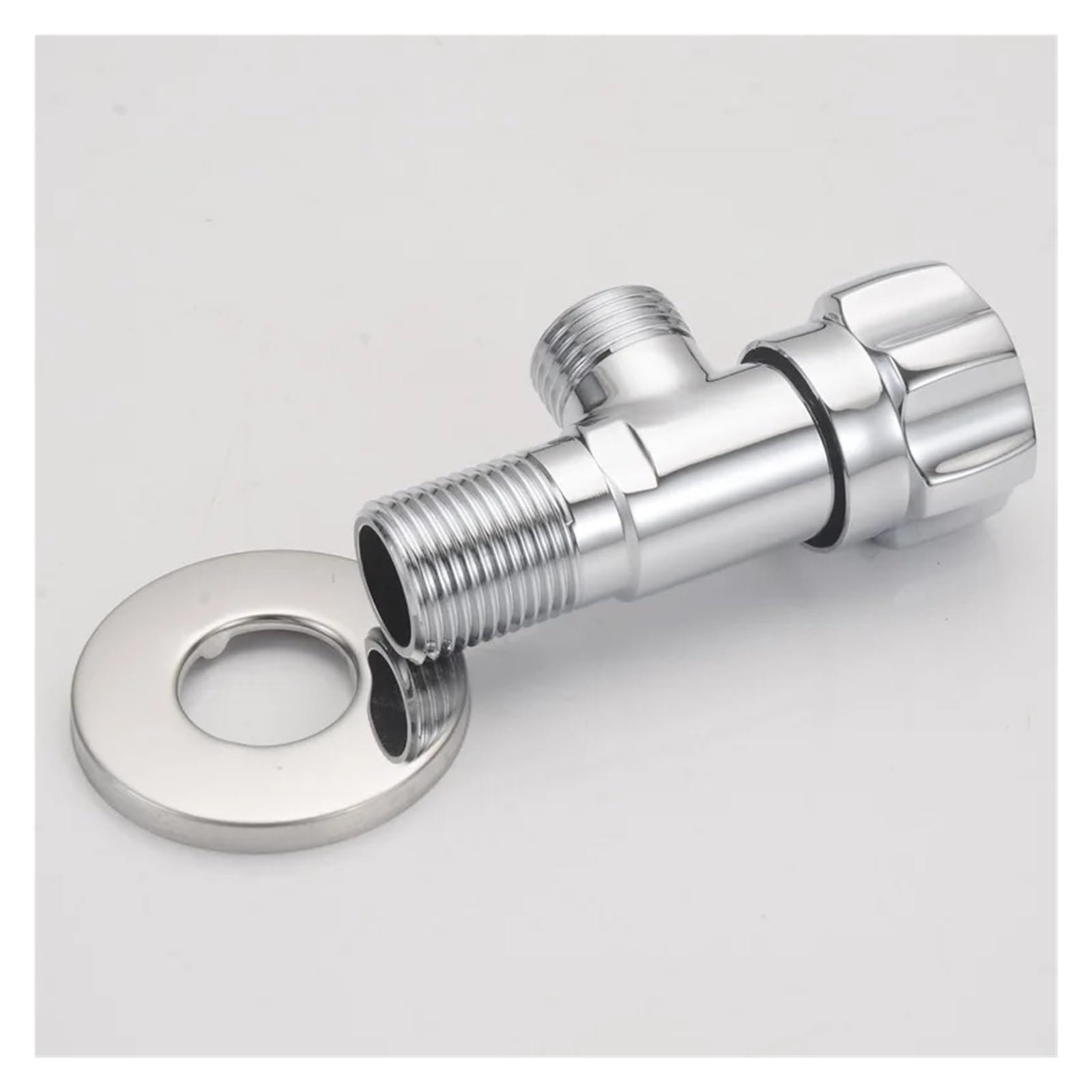Valvola ad angolo, Accessori for rubinetti da bagno con valvola triangolare in rame for il controllo dell'acqua