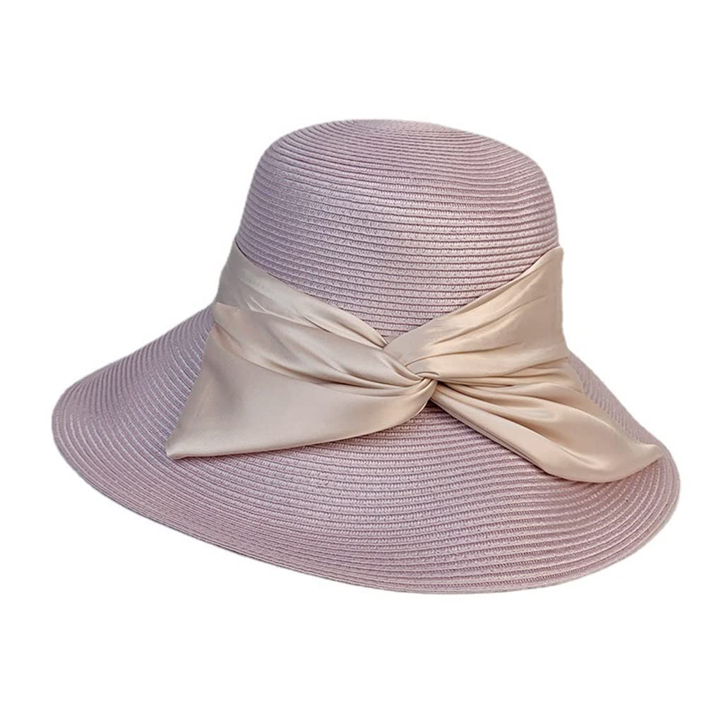 Chapeau de soleil femme grand bord souple et chapeau de plage pliable décontracté