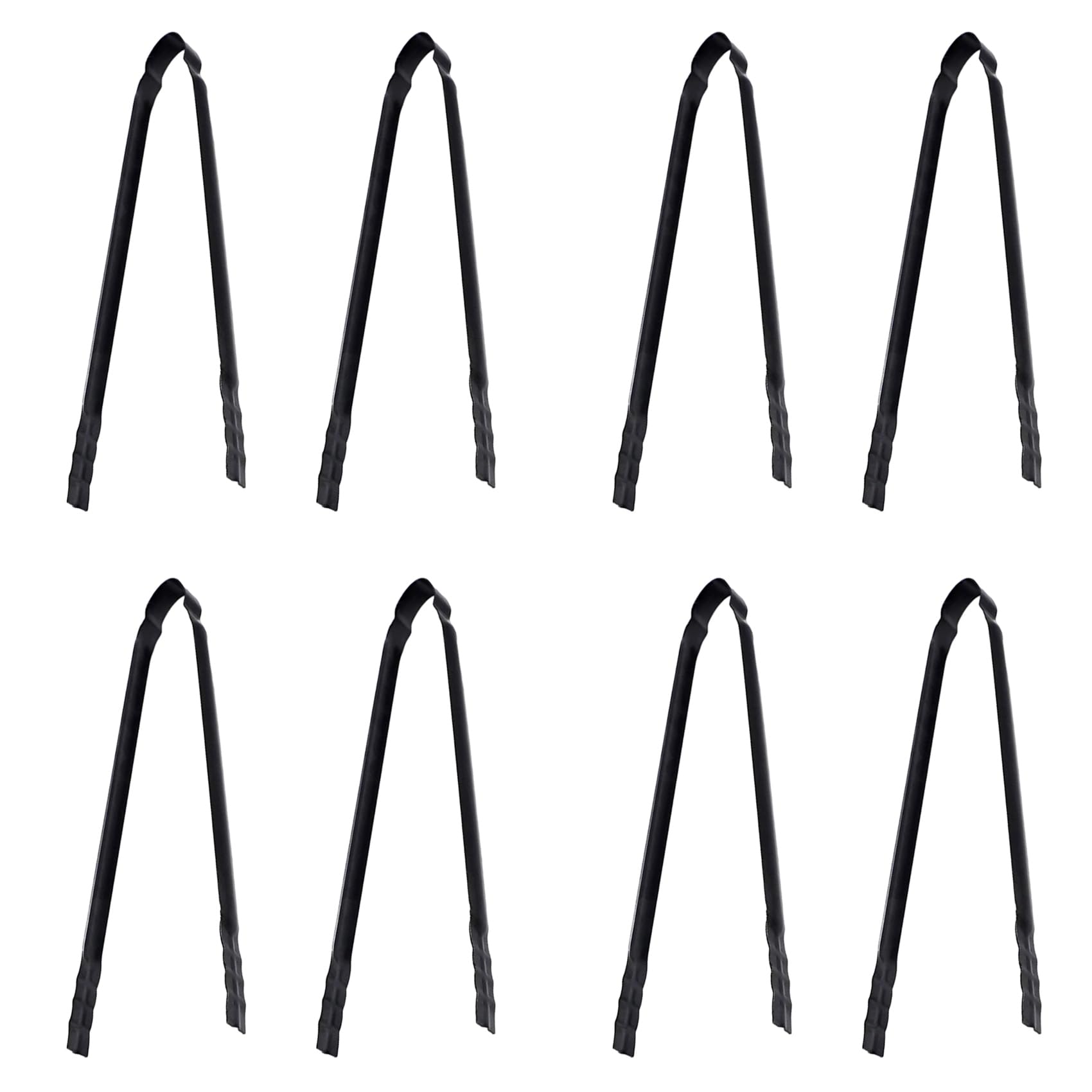 Aundhegrtt 8X Campfire Tongs BBQ-Charcoal Tongs for Stove Firewood Tongs for Fire Place Grilling Kitchen Camping Fire Pits