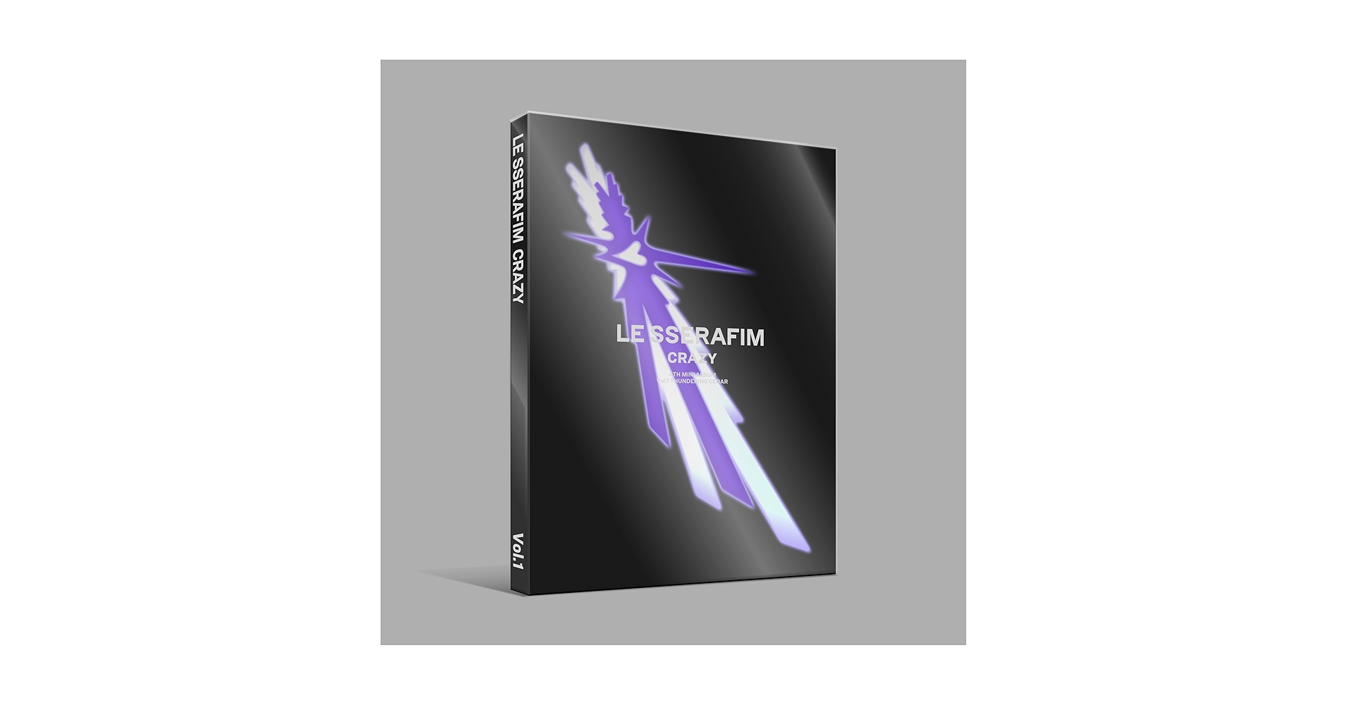 LE SSERAFIM - 4th Mini Album `CRAZY'[THUNDERING CEDAR