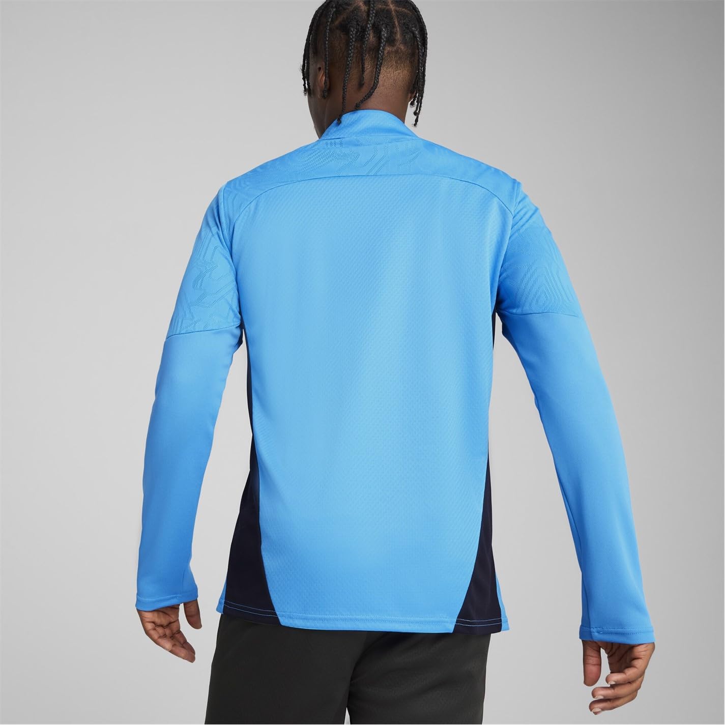 PUMA Maillot d'entraînement zippé pour homme Olympique de Marseille