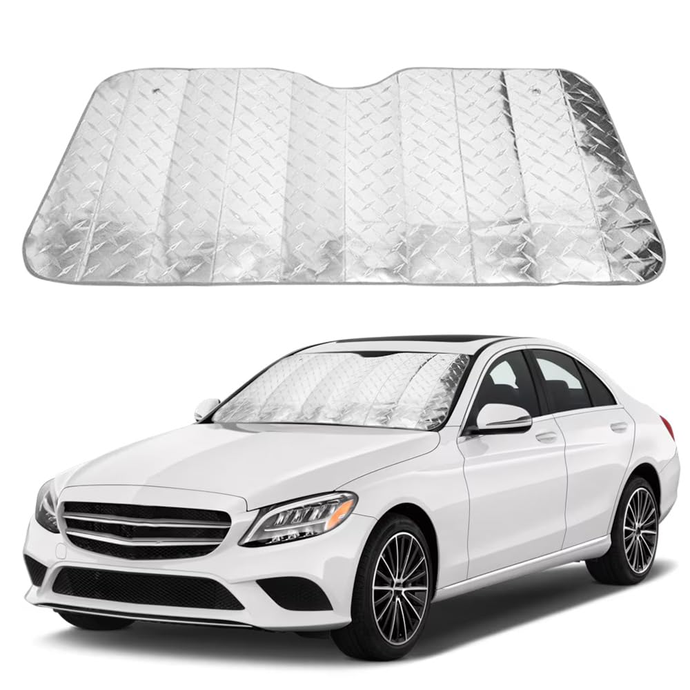 Car Sun Shade Universal-Sonnenschutz für die Frontscheibe, blockiert UV-Strahlen Sonnenschutz, Sonnenschutz