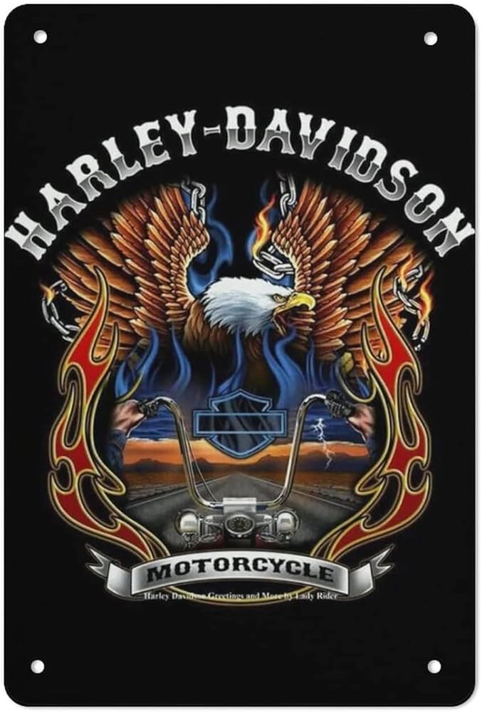 Amazon.co.jp: ハーレーダビッドソン 金属ポスター インテリア