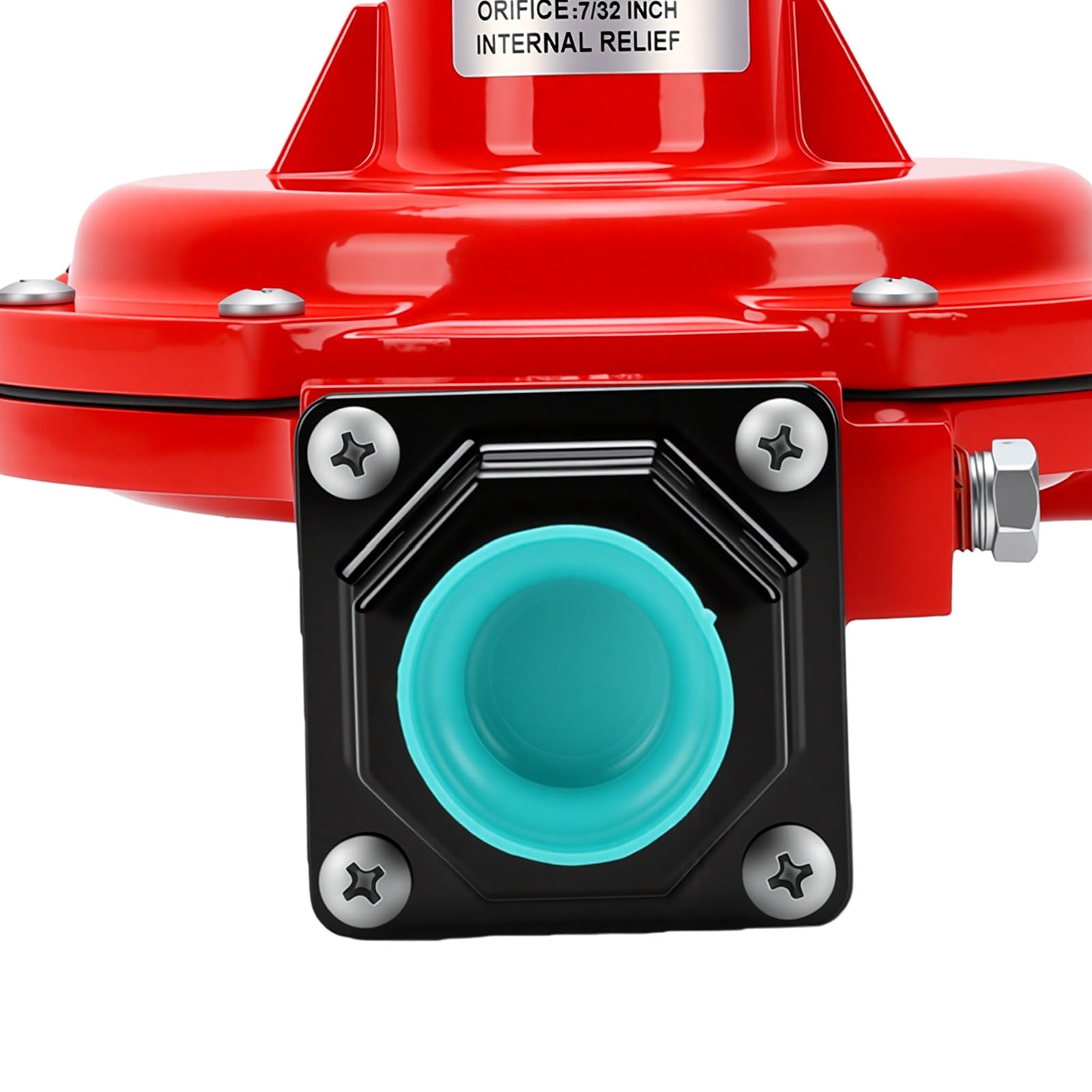 Garosa Regulator Gazu Ziemnego Regulowany Zawór Gazowy o Dużej Przepustowości 4-6 PSI do Użytku Mieszkalnego i Komercyjnego Złącze 1/2 Cala NPT