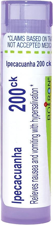 My Personal Guide to the Best Homeopathic Remedies for Dysentery 11 Boiron Ipecacuanha 200Ck Homeopathic Medicine for Nausea - 80 Pellets