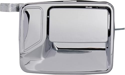 Miniatura 570 de TRQ Manija de puerta exterior texturizada LH del conductor trasero para Chevy GMC Pickup Truck SUV