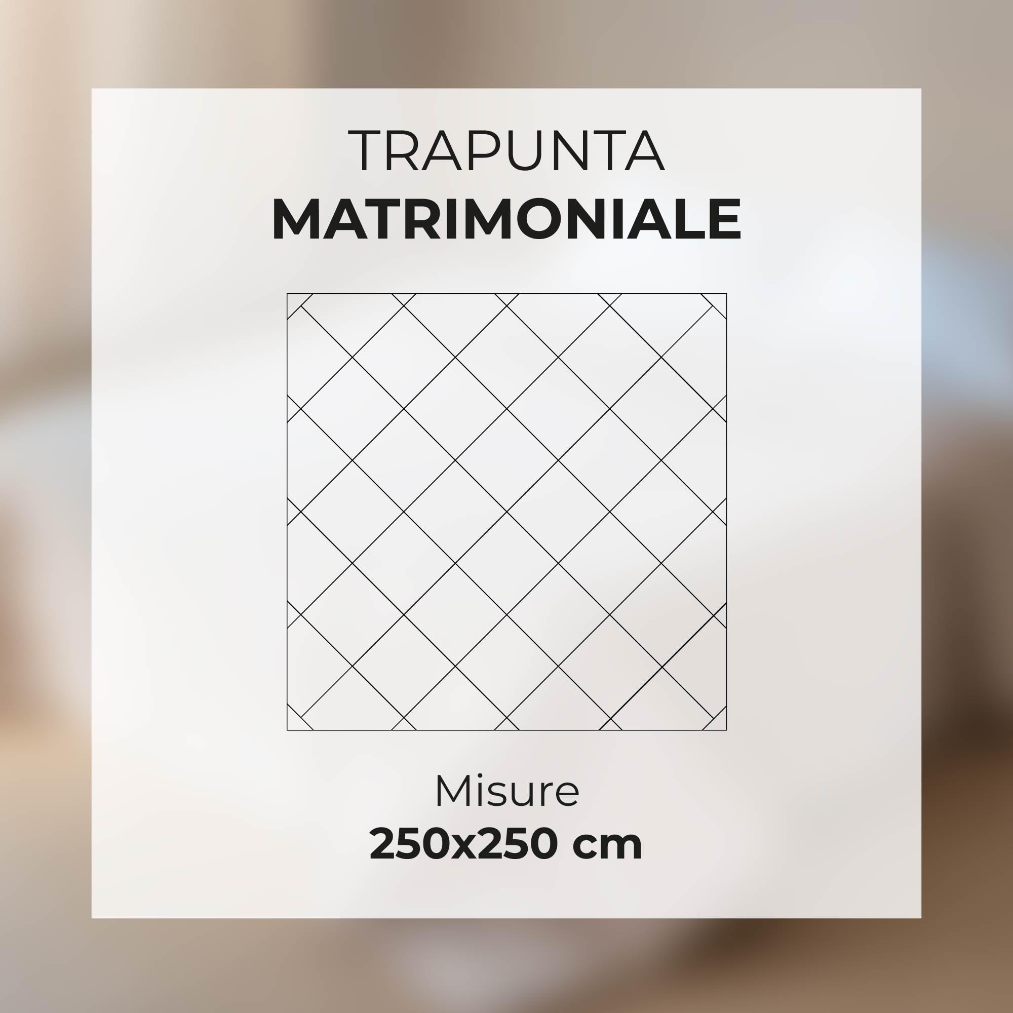 Trapunta Invernale Matrimoniale In Velluto Tinta Unita Con Elegante Lavorazione a Coste Morbida Calda Prodotto Italiano 500 Grammi Piumone Due Piazze - Beigechiaro - Matrimoniale 250x250 cm