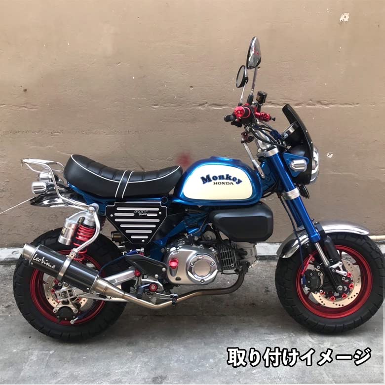 Amazon | TWR製 モンキー125用 ステンレスリアキャリア ステンレス製