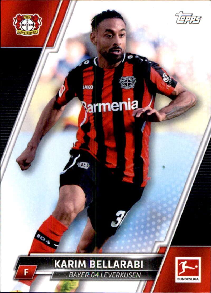 2021-22 Topps Bundesliga #126 Karim Bellarabi BAYER 04 LEVERKUSEN Soccer Card