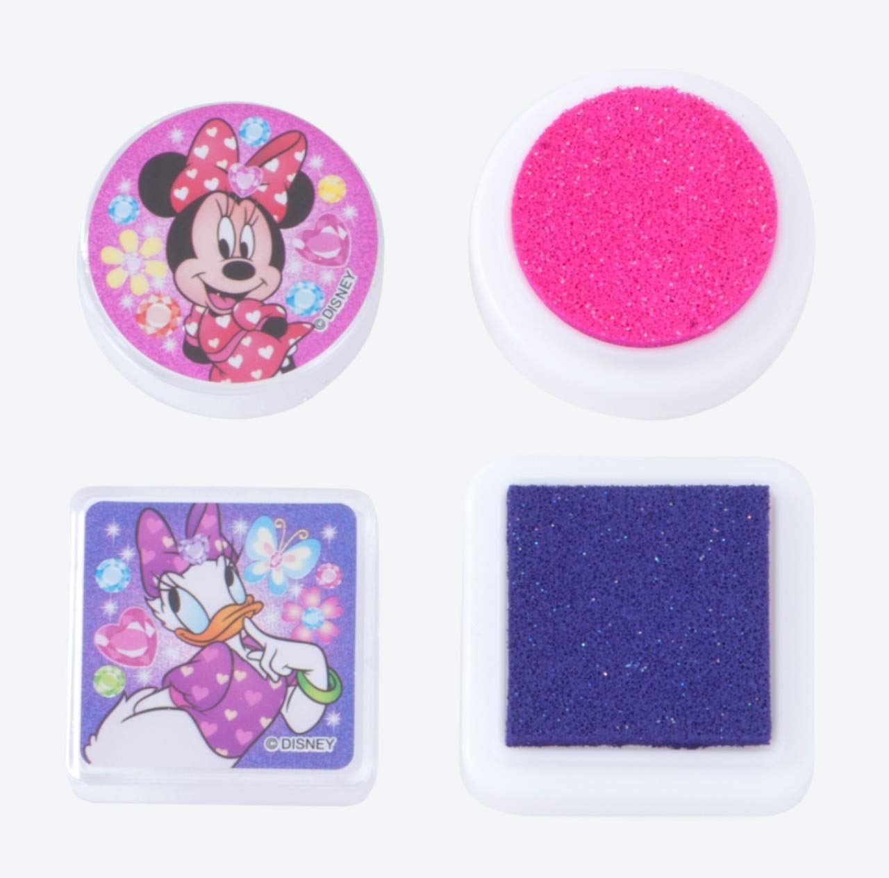 Amazon.co.jp: ミニーマウス デイジーダック スタンプセット マリー
