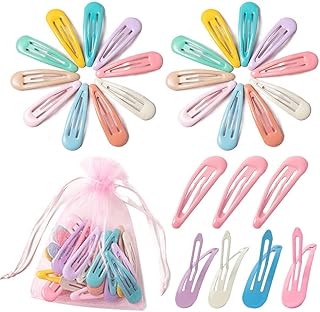 ヘアクリップ 26点セット 髪留め キッズヘアクリップ カラーピン パッチンピン サイドクリップ ヘアアクセサリー ピン 女の子 子供 前髪 髪飾り カラフル 可愛い おしゃれ