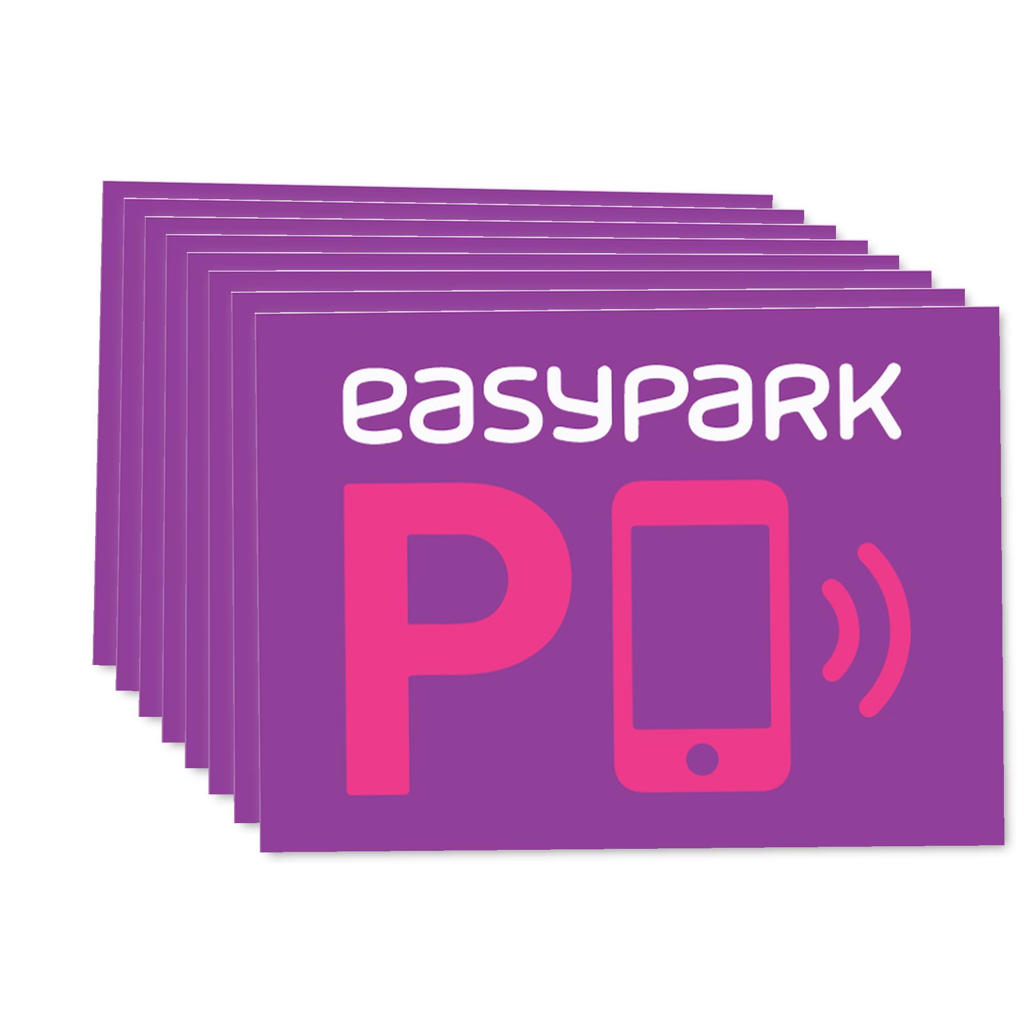 Easydruck24.de Adesivi 'Nessuna Pubblicità' 9x3 Cm, Bianco, Isecure, Per Cassetta Postale, Confezione Da 5, Resistente UV