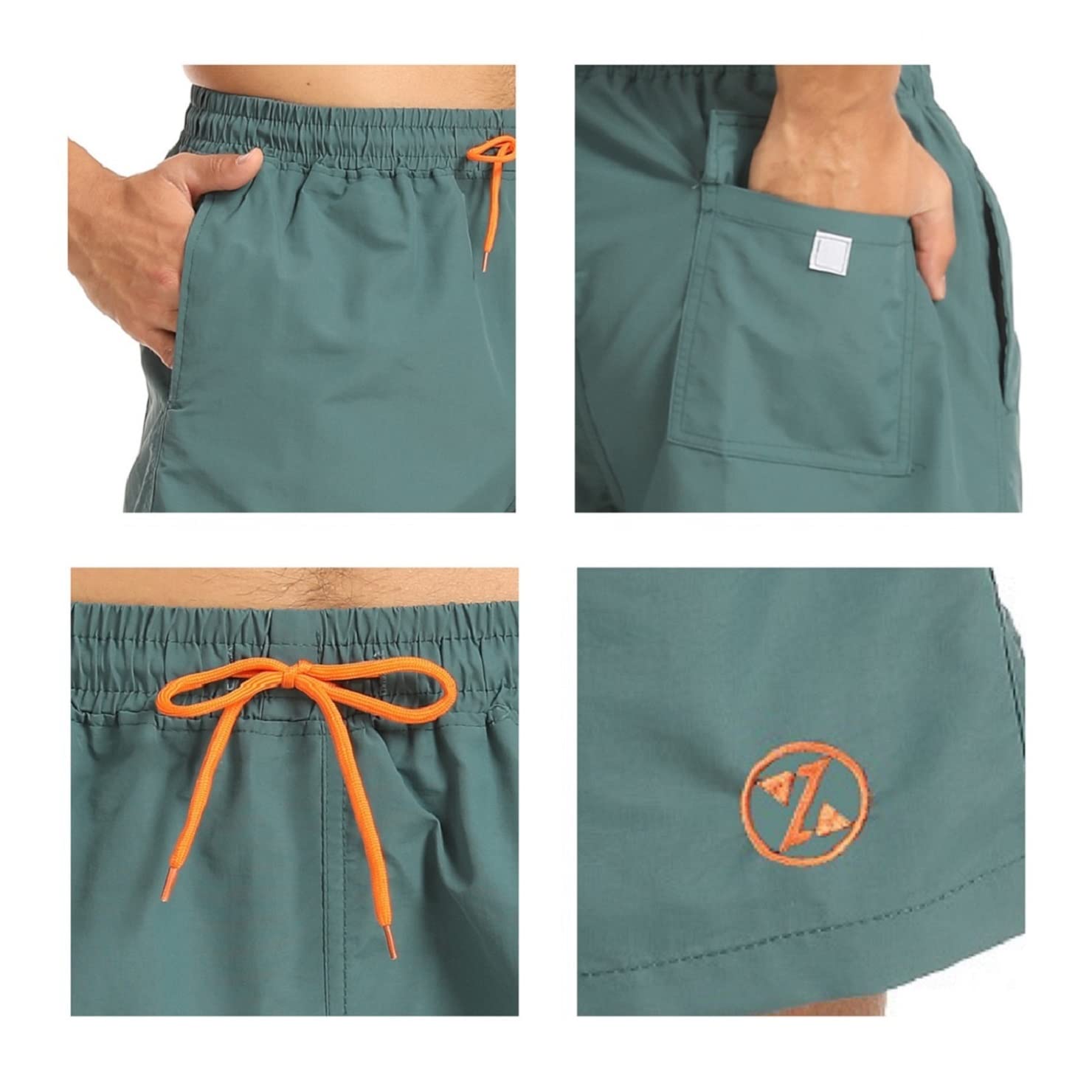 ZOXOZ Costumi da Bagno Uomo Costume Uomo Asciugatura Rapida Pantaloncini