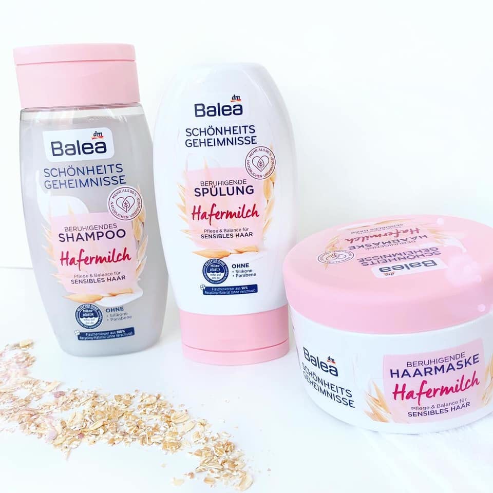 Balea Schnheitsgeheimnisse Splung ALOE VERA  Feuchtigkeit, Pflege,  Regeneration & Geschmeidigkeit fr trockenes Haar, ohne Silikone, ohne  Parabene, 200 ml : Amazon.de: Kosmetik