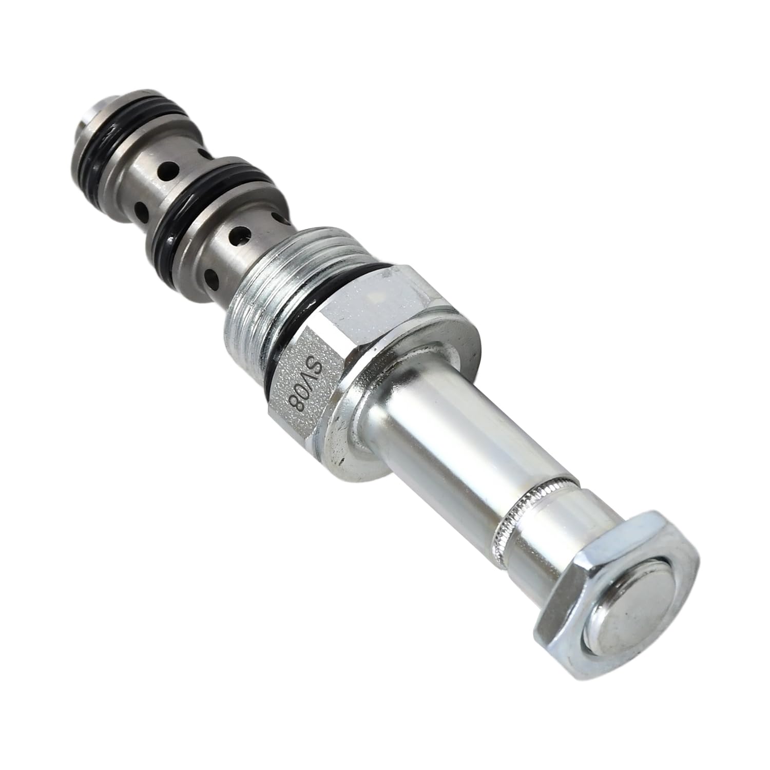 Válvula selectora de cartucho operada por solenoide de 3 vías y 2 posiciones compatible con Hydraforce SV08-30-0-N-00 SV08300N00