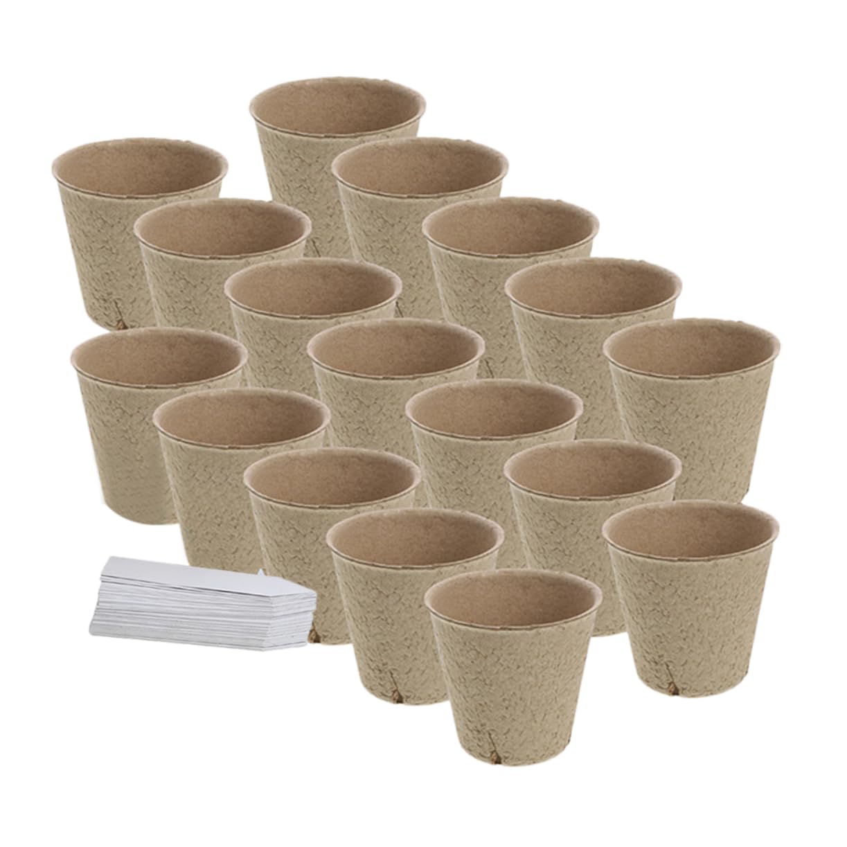 CIYODO 1Set Flowerpot Planter Pots with Drainage Labels for Succulent Landscape Plants for Use
