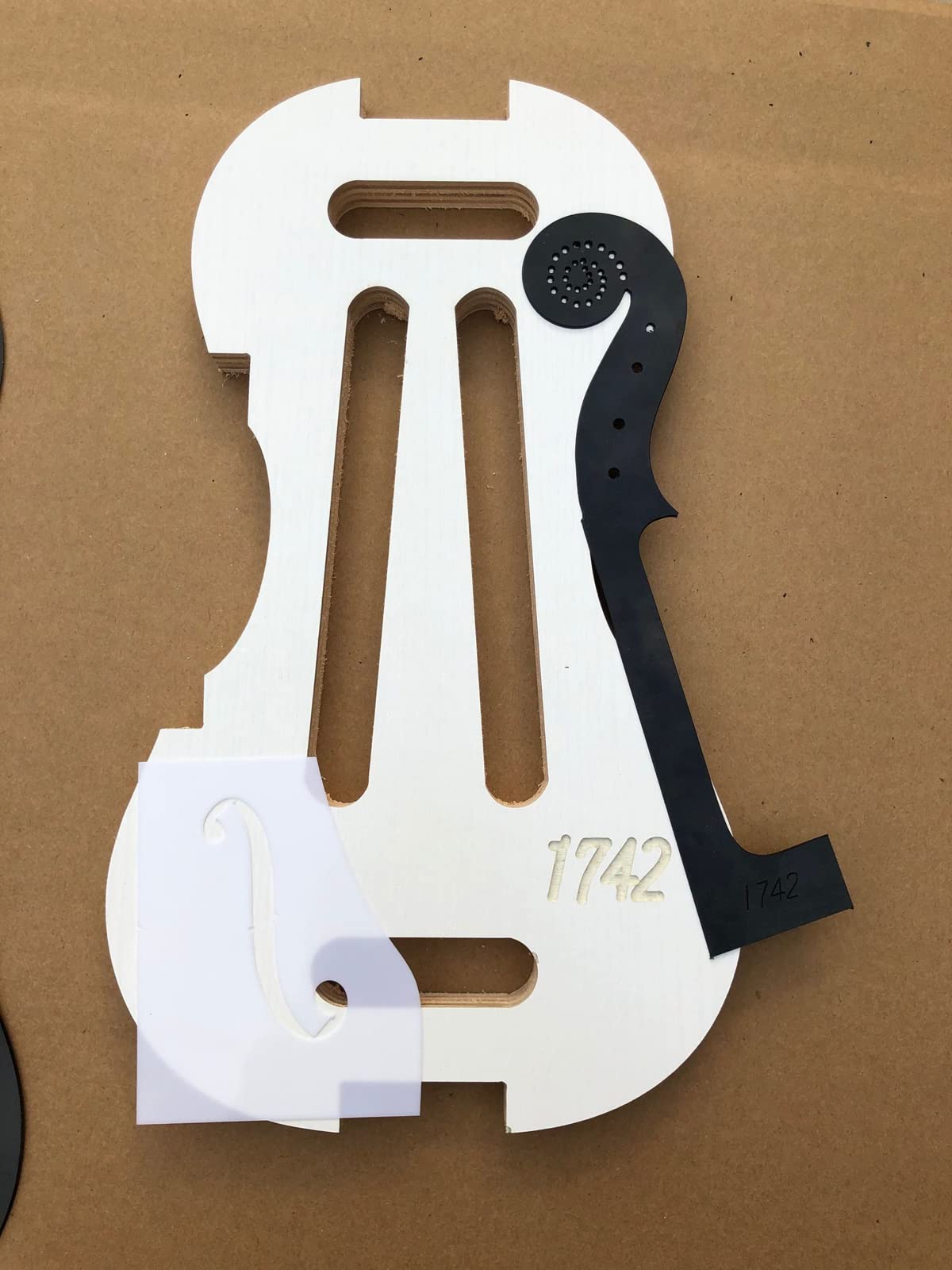 1 set di stampi per violino fai da te, 1742 anni