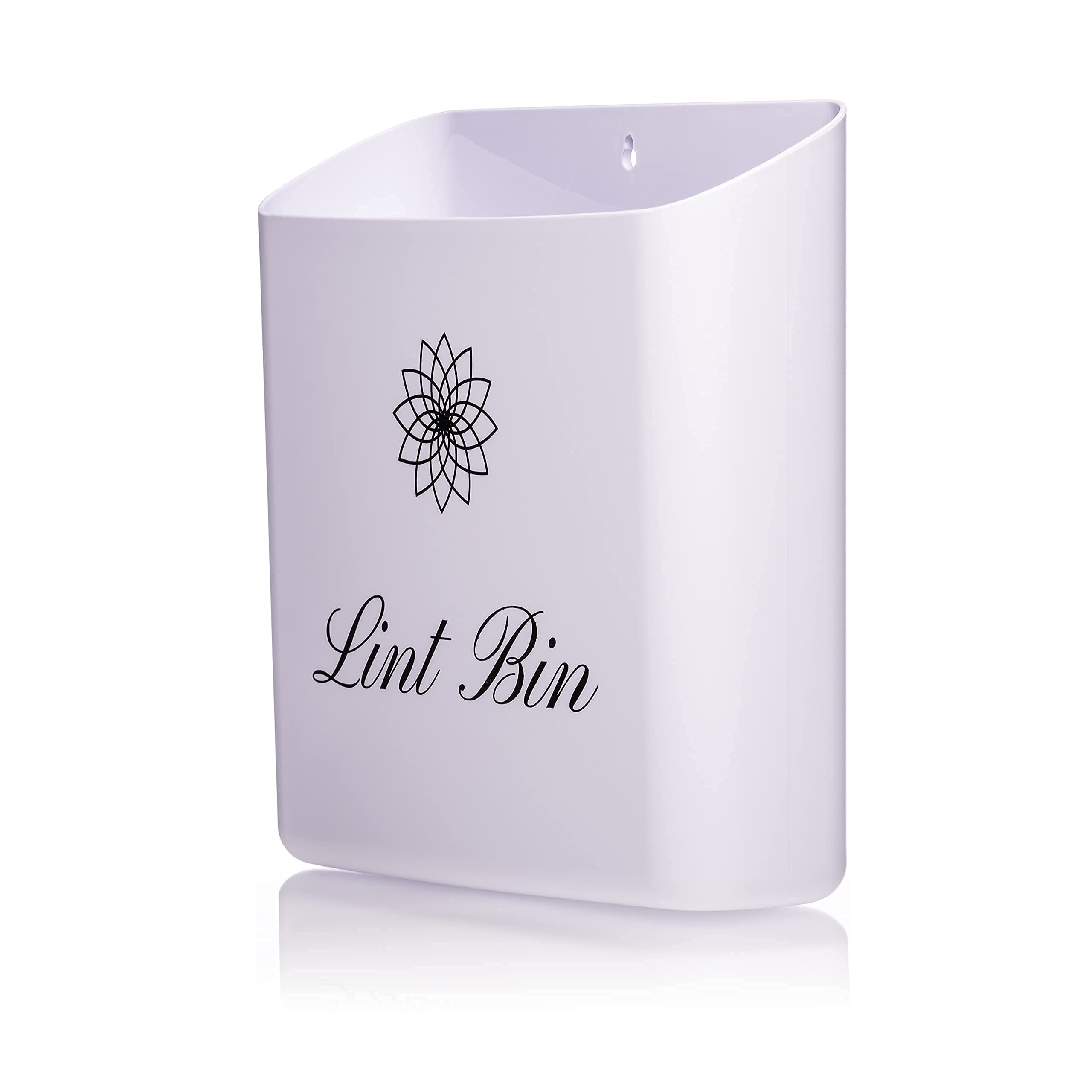 AfriOz Lint Bin for Laundry Room Farmhouse Trash Can Is