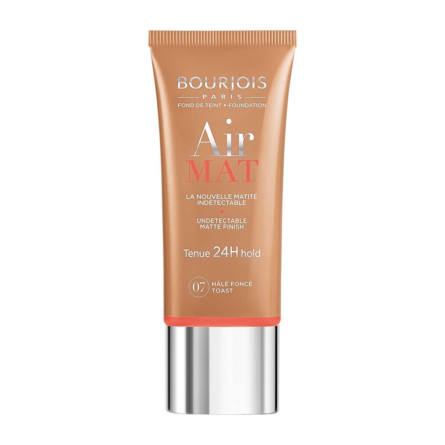 BourjoisAir Mat 24H Foundation (07 Hale Fonce,30ml)
