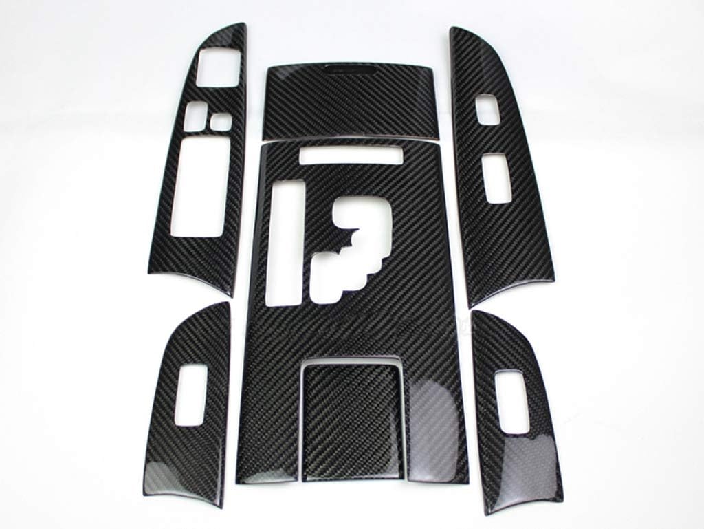New Carbon Fiber Interior Stickers for Lexus is 2006-2012 IS220 IS250 IS300 IS350 (One Set)