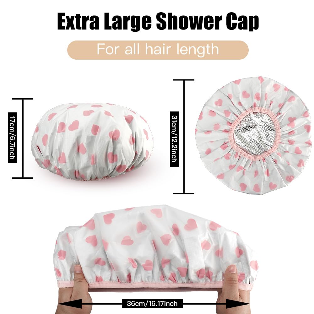 4Pcs Heat Cap for Deep Conditioning Double Layer Deep Conditioning Cap, Aluminum Foil Hair Processing Caps - Image 2