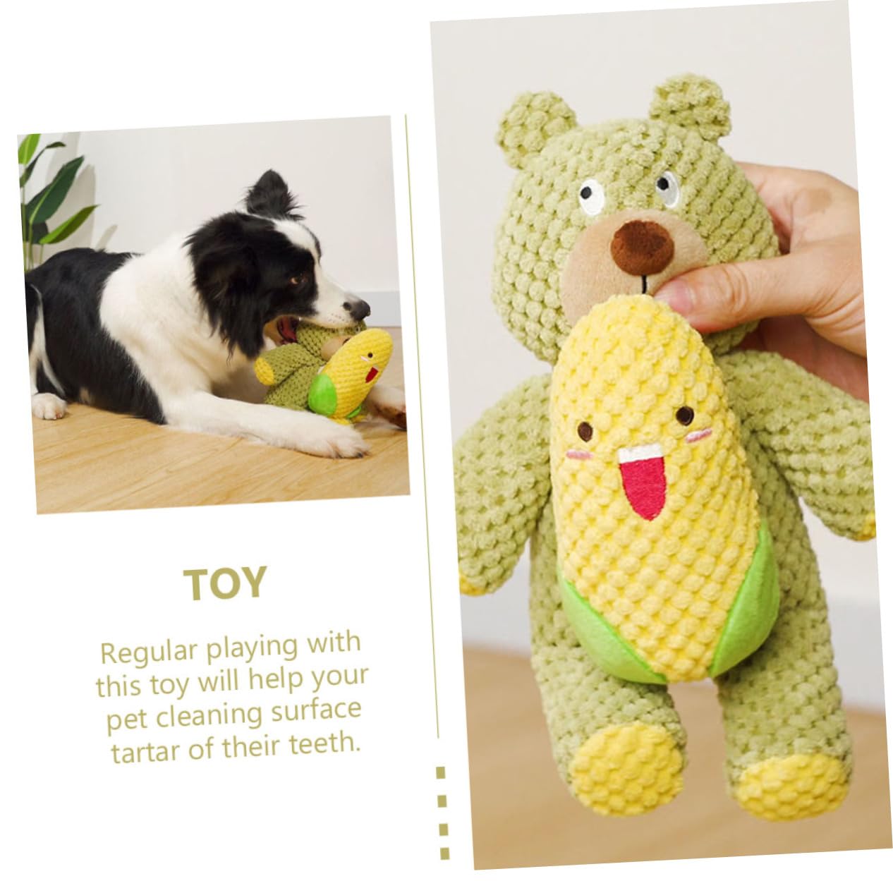 INOOMP 3pièces Jouet à Mâcher pour Chiens Jouet Interactif avec Système De Grincement Résistant pour Chiots Et Chiens De Moyenne pour Exercice Nettoyage