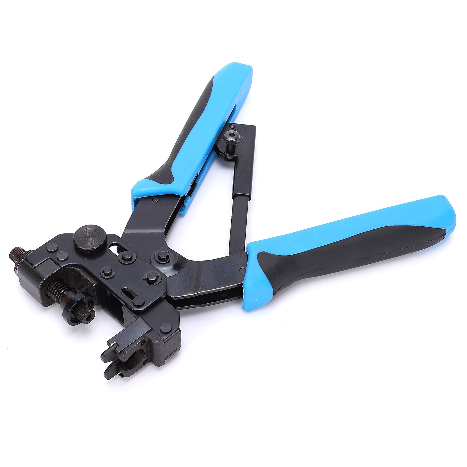 TL - H510B Pinza a crimpare per cavi, Pinza manuale per crimpare connettori terminali, Acciaio ad alto tenore di carbonio con impugnatura ergonomica, Pinza a crimpare